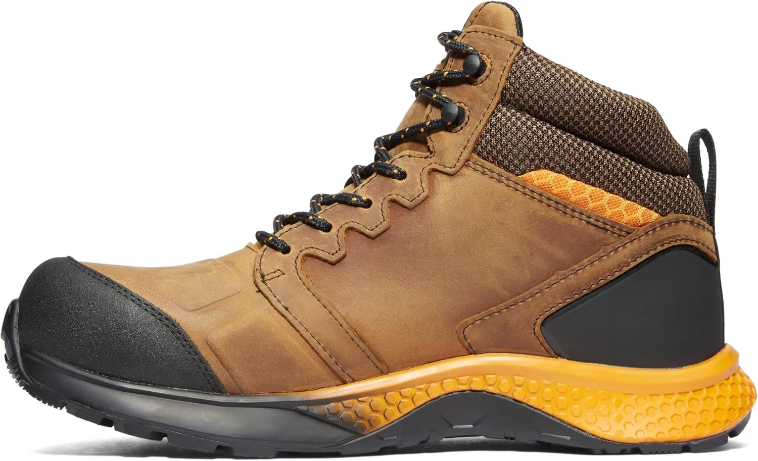 Timberland PRO Men's Reaxion Mid Composite Safety Toe Waterproof Industrial Hiker Work Boot