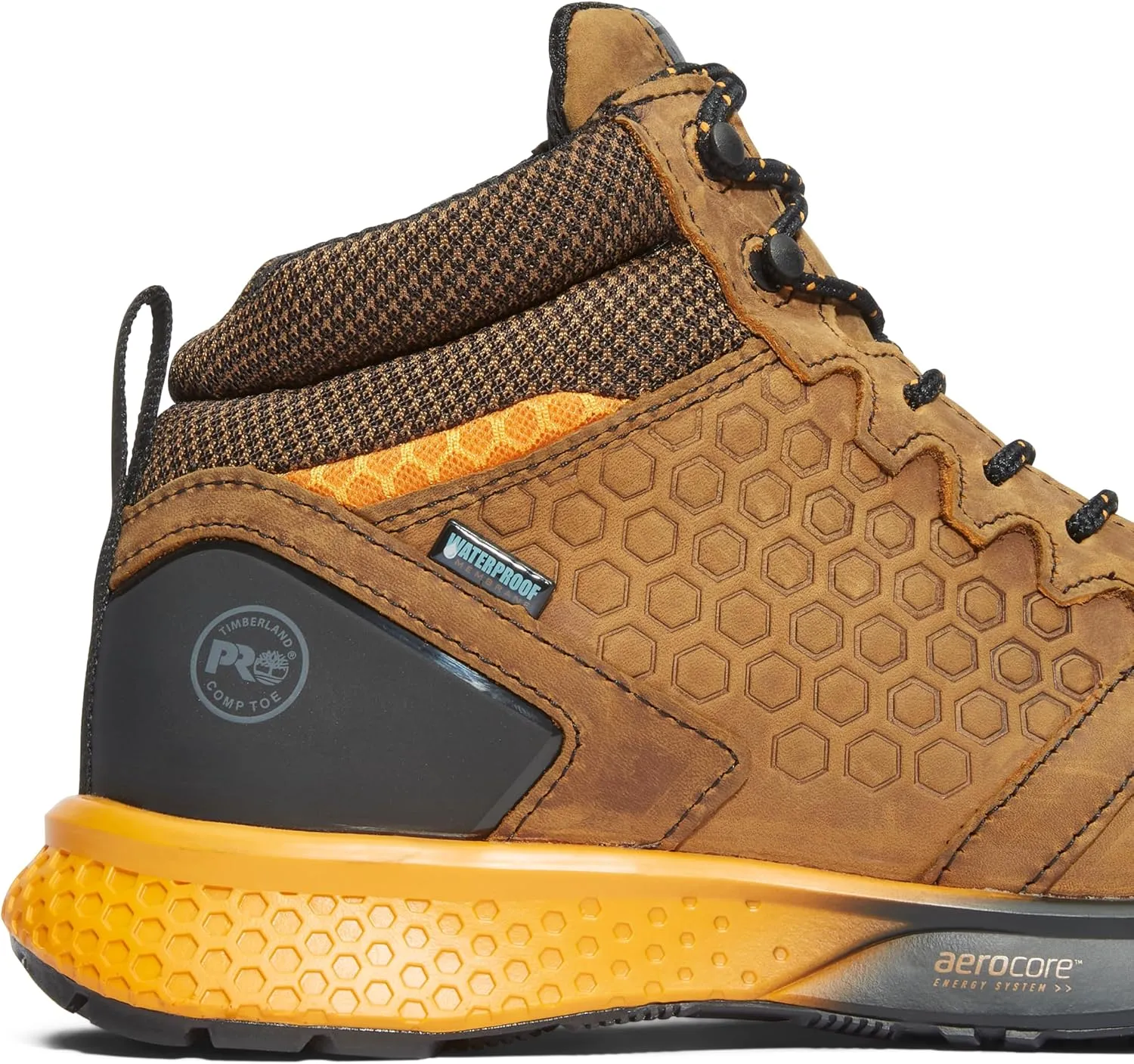 Timberland PRO Men's Reaxion Mid Composite Safety Toe Waterproof Industrial Hiker Work Boot
