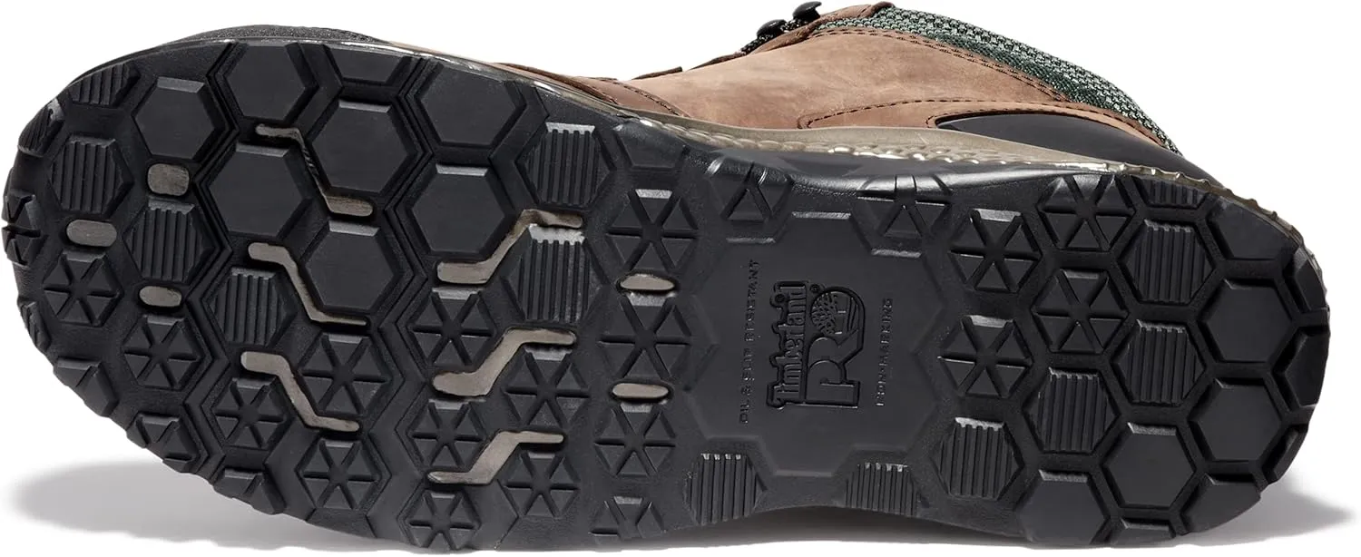 Timberland PRO Men's Reaxion Mid Composite Safety Toe Waterproof Industrial Hiker Work Boot