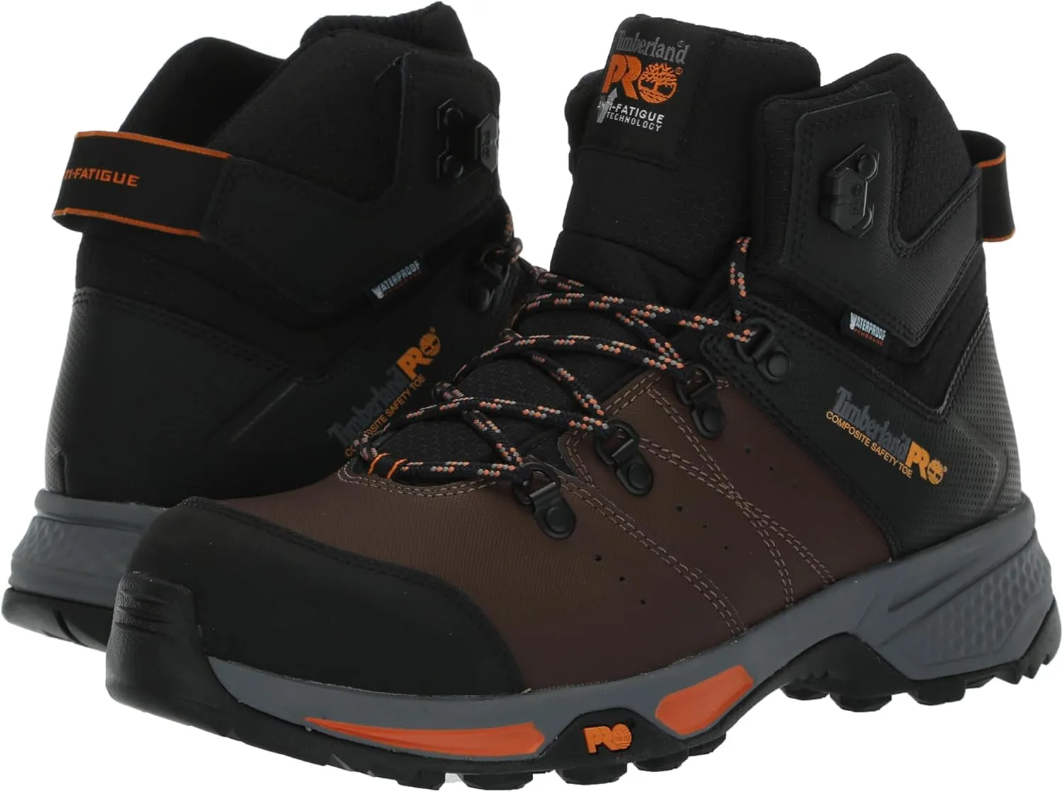 Timberland PRO Men's Switchback 6 Inch Composite Safety Toe Waterproof Industrial Hiker Work Boot