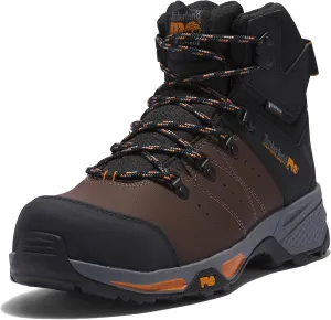 Timberland PRO Men's Switchback 6 Inch Composite Safety Toe Waterproof Industrial Hiker Work Boot