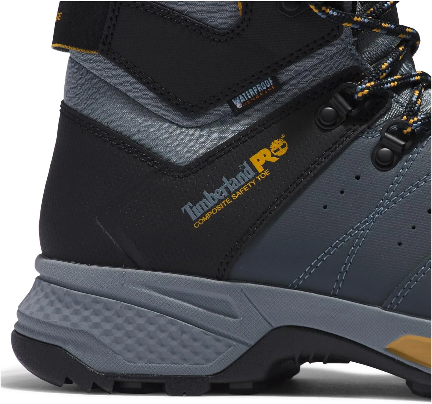 Timberland PRO Men's Switchback 6 Inch Composite Safety Toe Waterproof Industrial Hiker Work Boot