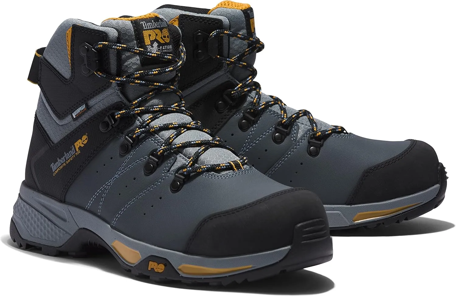 Timberland PRO Men's Switchback 6 Inch Composite Safety Toe Waterproof Industrial Hiker Work Boot