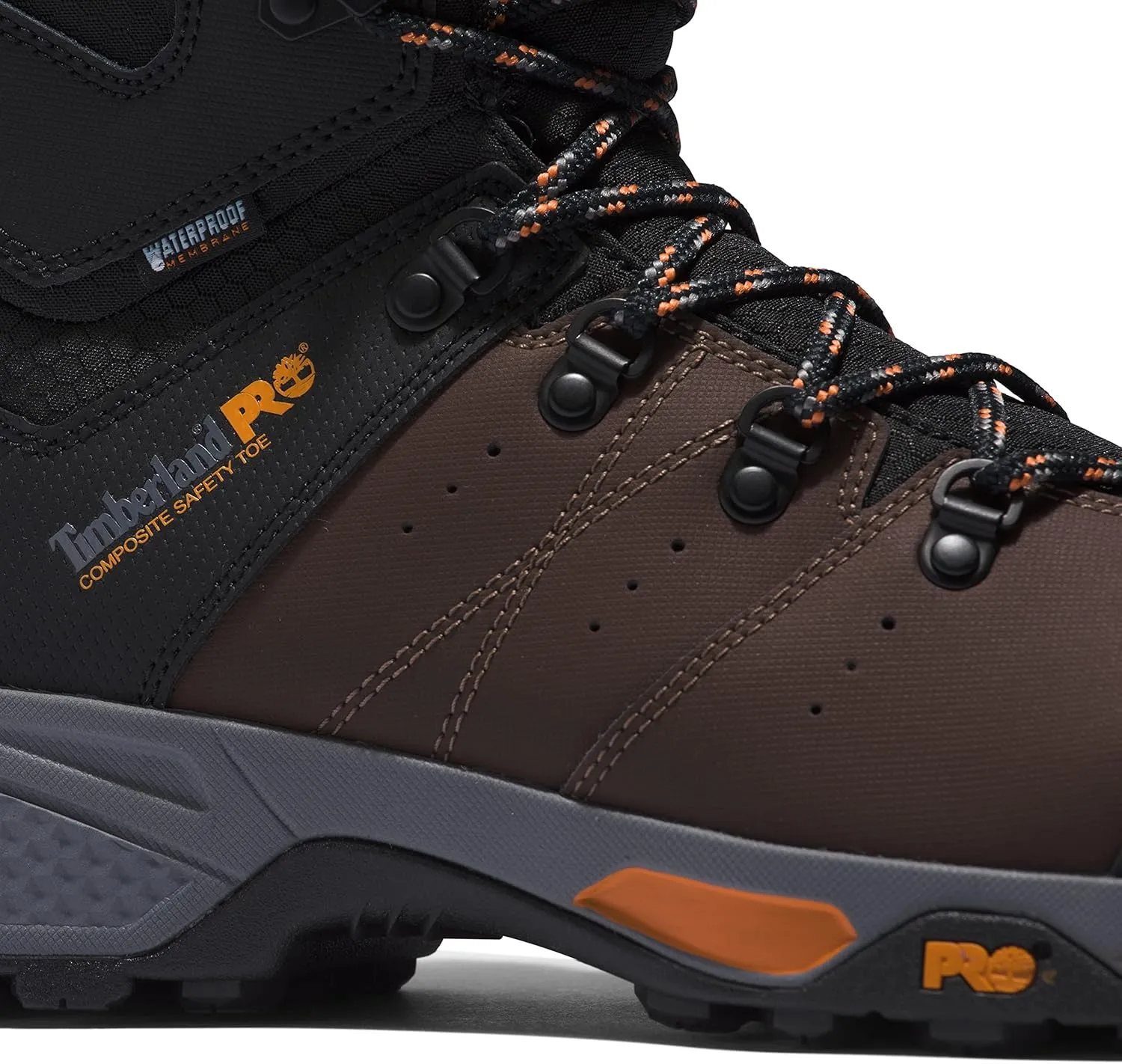 Timberland PRO Men's Switchback 6 Inch Composite Safety Toe Waterproof Industrial Hiker Work Boot
