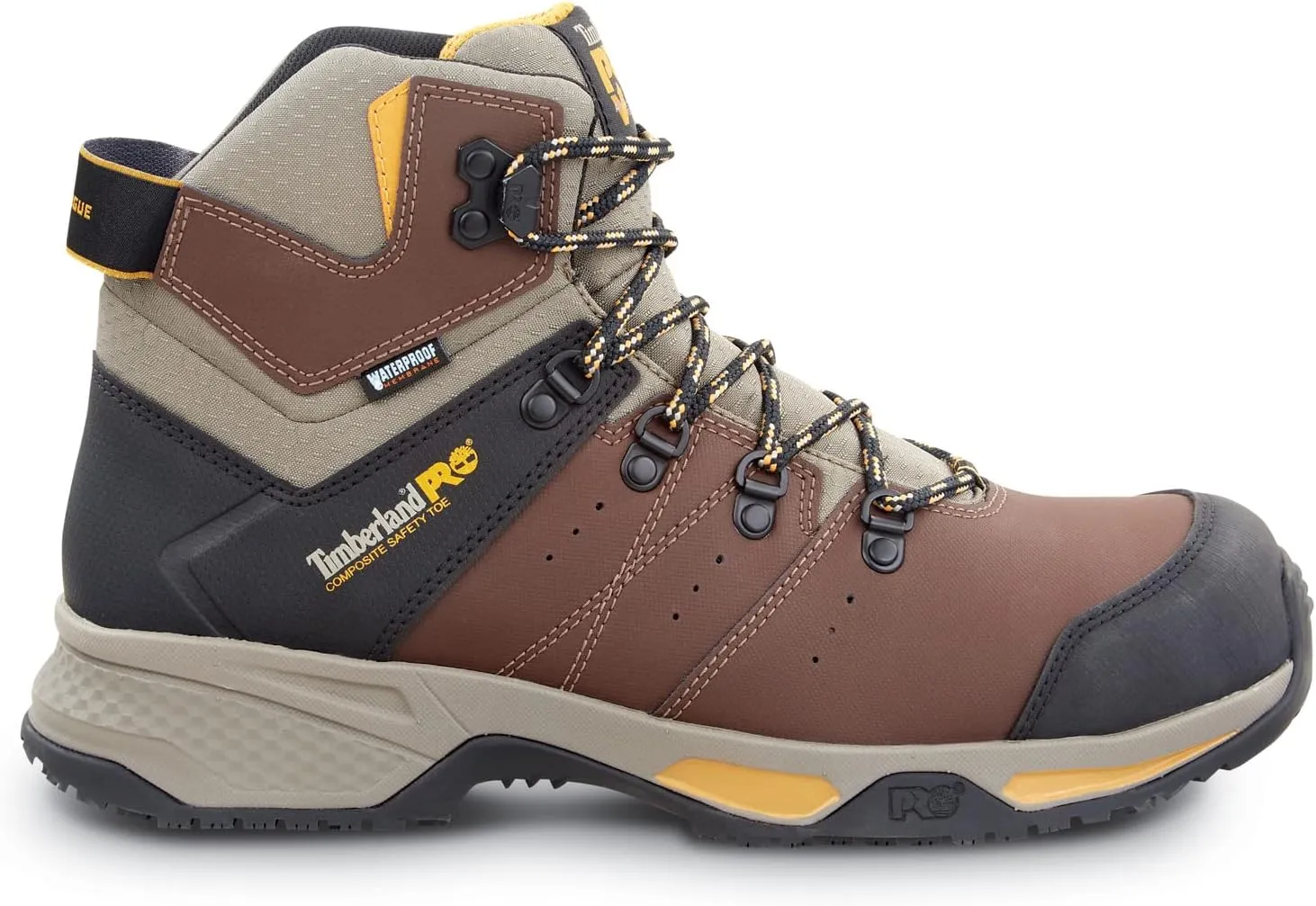 Timberland PRO Switchback, Men's, Comp Toe, EH, WP, MaxTrax Slip Resistant Work Hiker