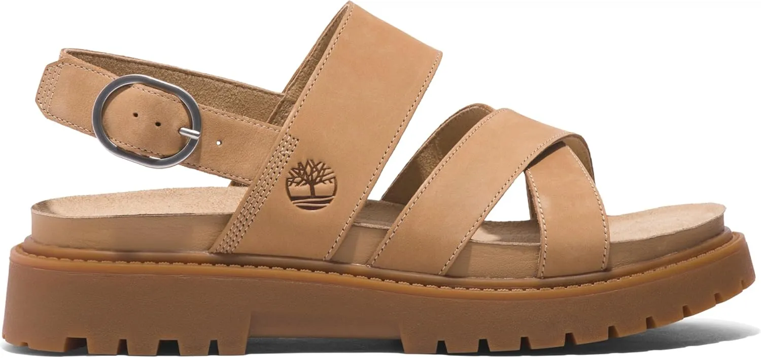 Timberland Women's Clairemont Way Cross-Strap Sandal