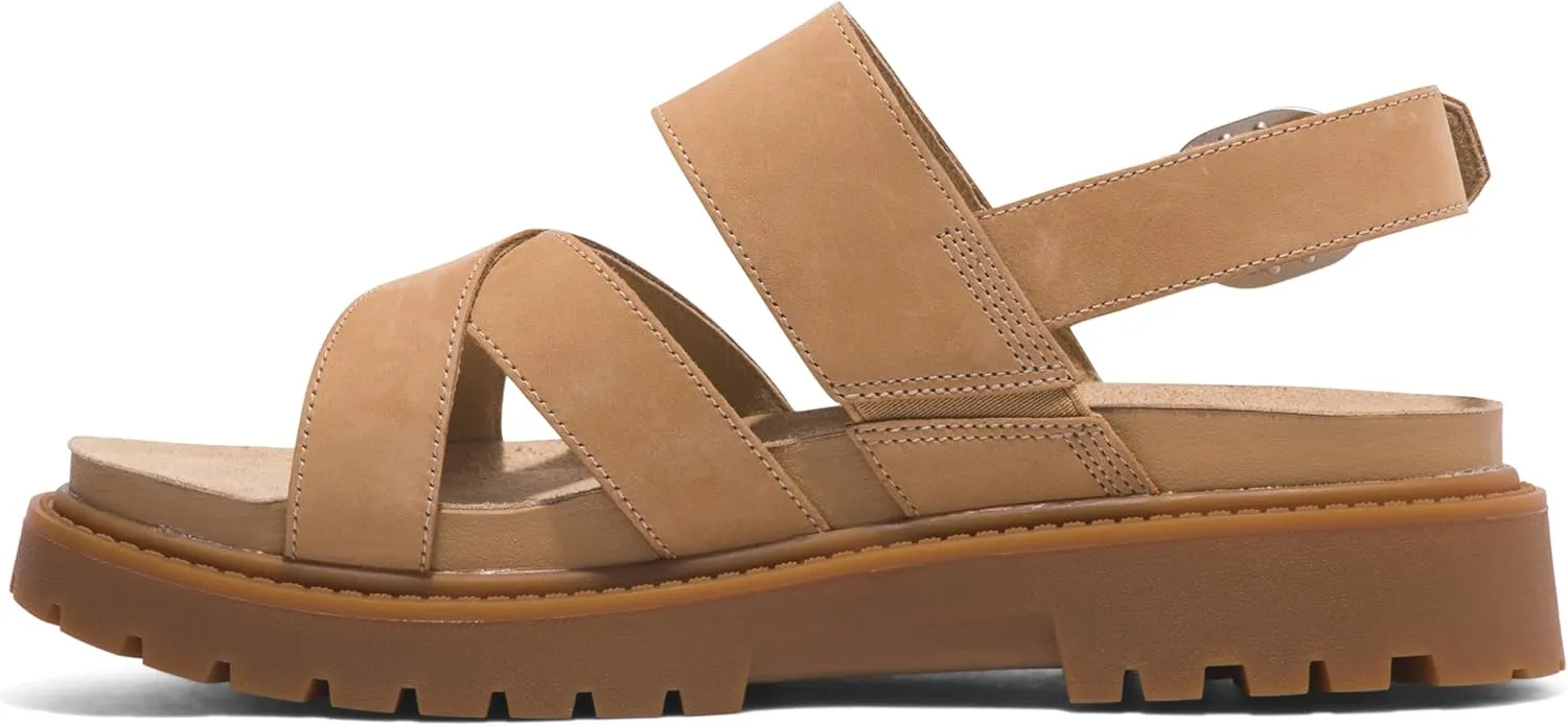 Timberland Women's Clairemont Way Cross-Strap Sandal