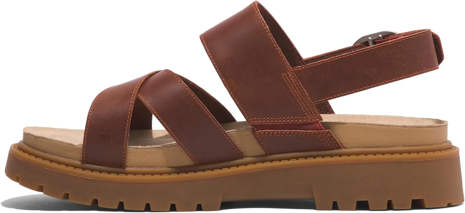 Timberland Women's Clairemont Way Cross-Strap Sandal
