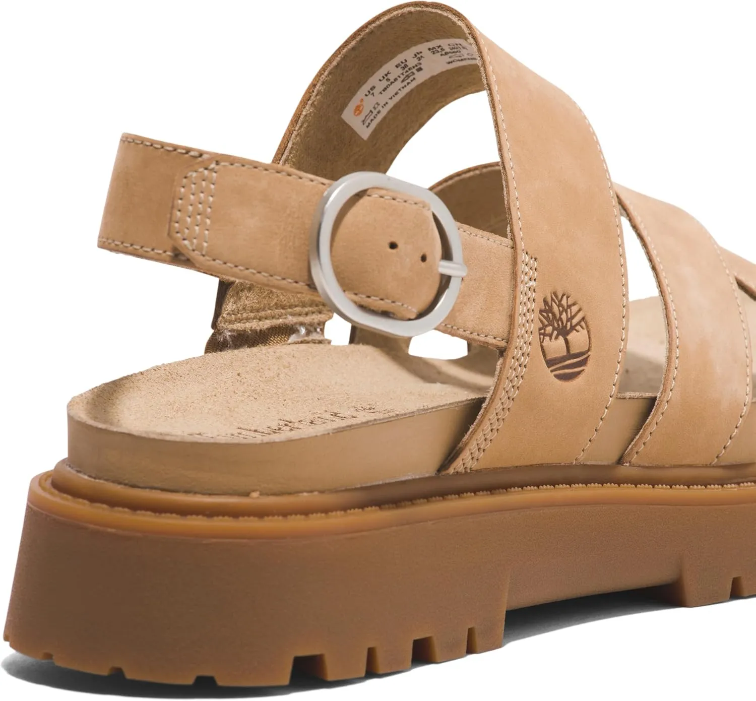 Timberland Women's Clairemont Way Cross-Strap Sandal