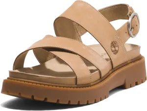 Timberland Women's Clairemont Way Cross-Strap Sandal