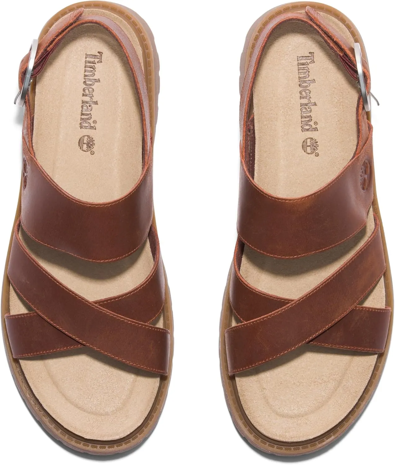 Timberland Women's Clairemont Way Cross-Strap Sandal