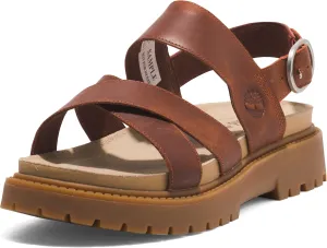 Timberland Women's Clairemont Way Cross-Strap Sandal