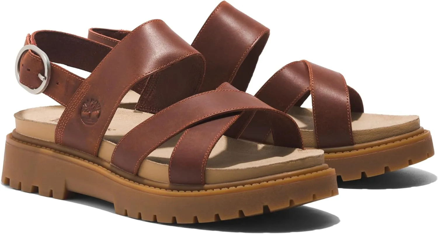 Timberland Women's Clairemont Way Cross-Strap Sandal