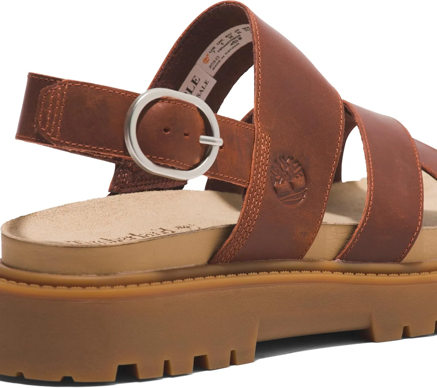 Timberland Women's Clairemont Way Cross-Strap Sandal