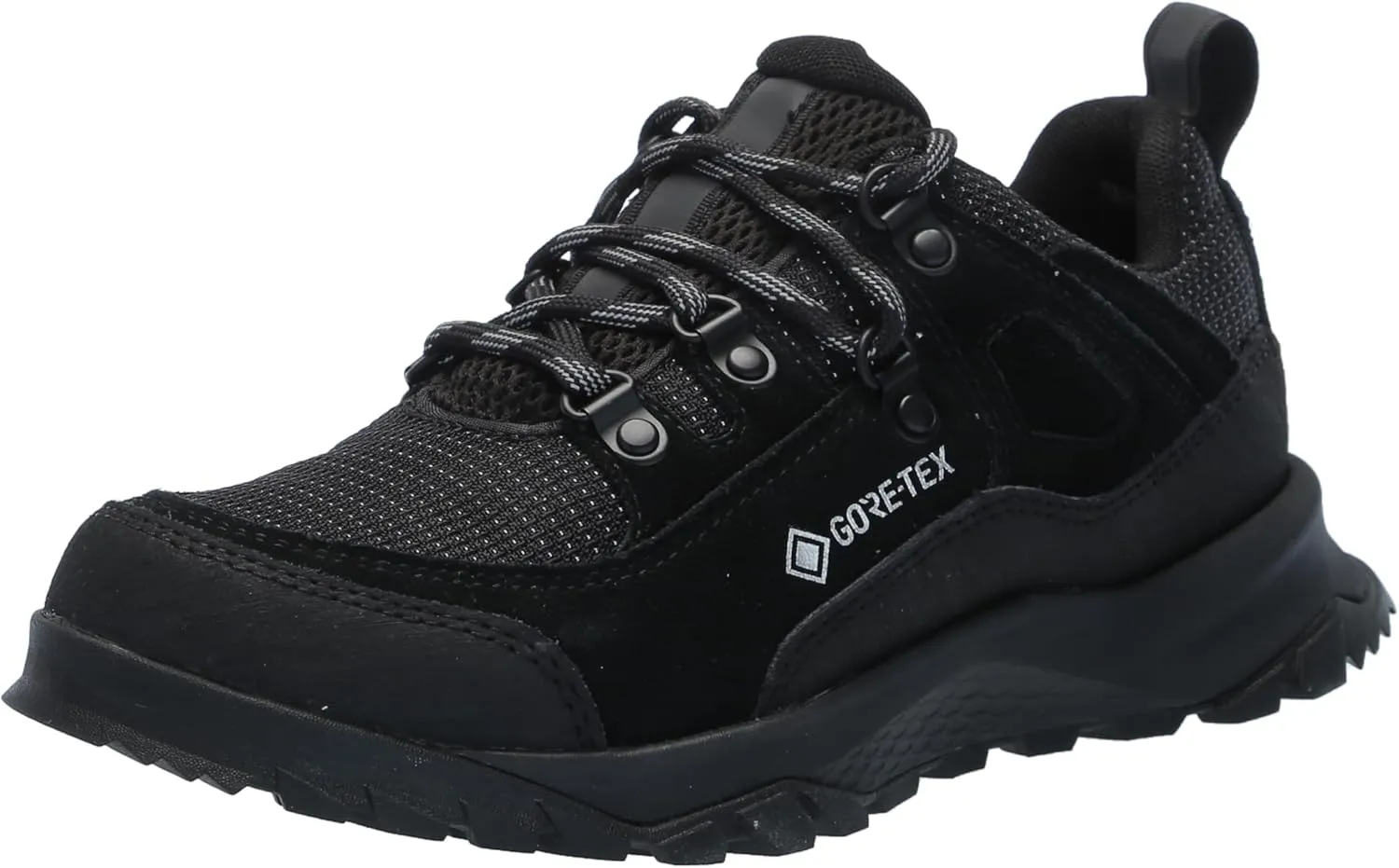 Timberland Women's Lincoln Peak Low Lace-up Hiker with GORE-TEX Membrane, Black, 5.5 Medium