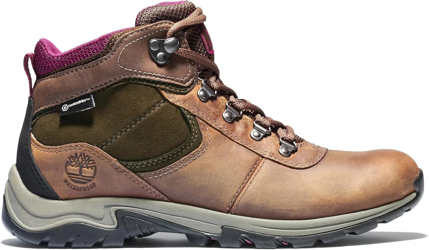 Timberland Women's Mt. Maddsen Mid Leather Waterproof Hiking Boot