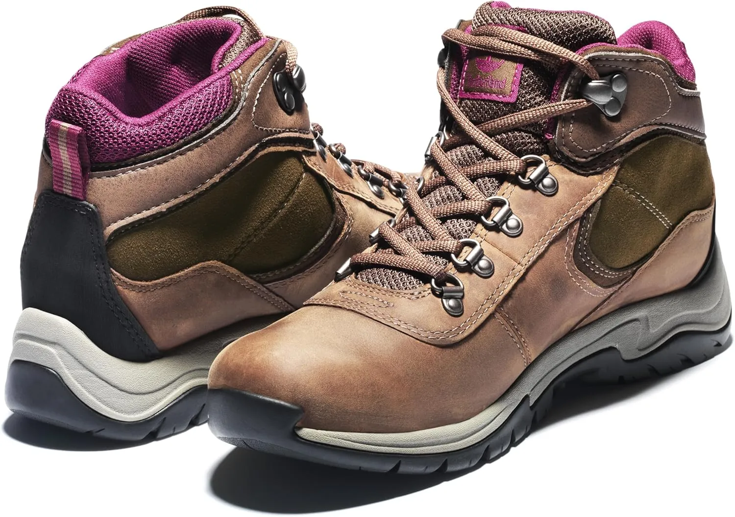 Timberland Women's Mt. Maddsen Mid Leather Waterproof Hiking Boot