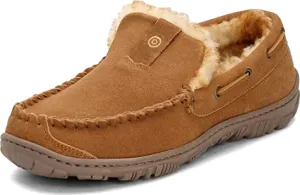 Toe Slippers Lined Loafers Cinnamon Best-reviewed Moccasin Fur Venetian Suede Rounded Clarks Stylish