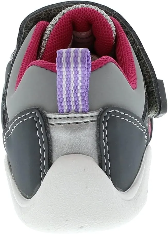 TSUKIHOSHI Neko Baby and Toddler Shoes - Strap-Closure Machine-Washable Baby Shoes with Wide Toe Box & Slip-Resistant, Non-Marking Outsoles, Ages 0-4