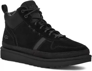 UGG Men's Highland Hi Heritage Sneaker, Black Suede, 7