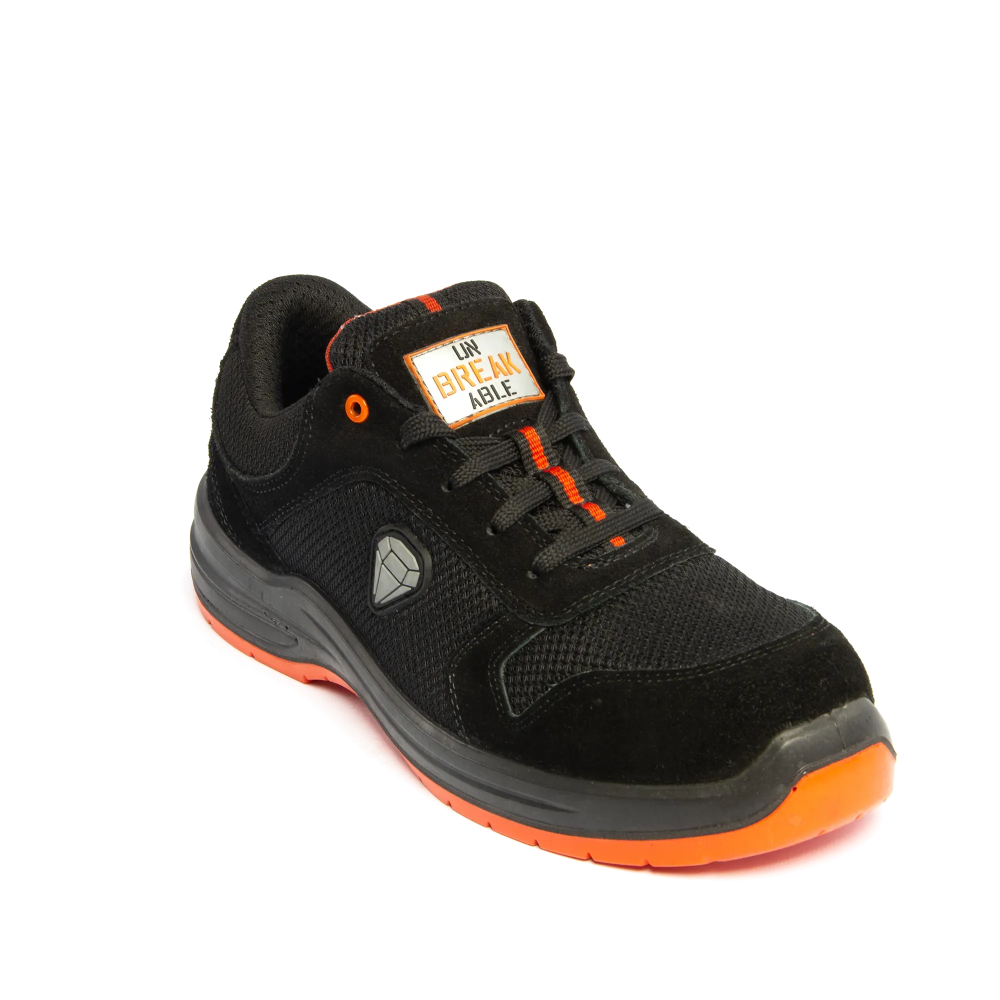 Unbreakable U117 Reef Low S1P Black Trainer