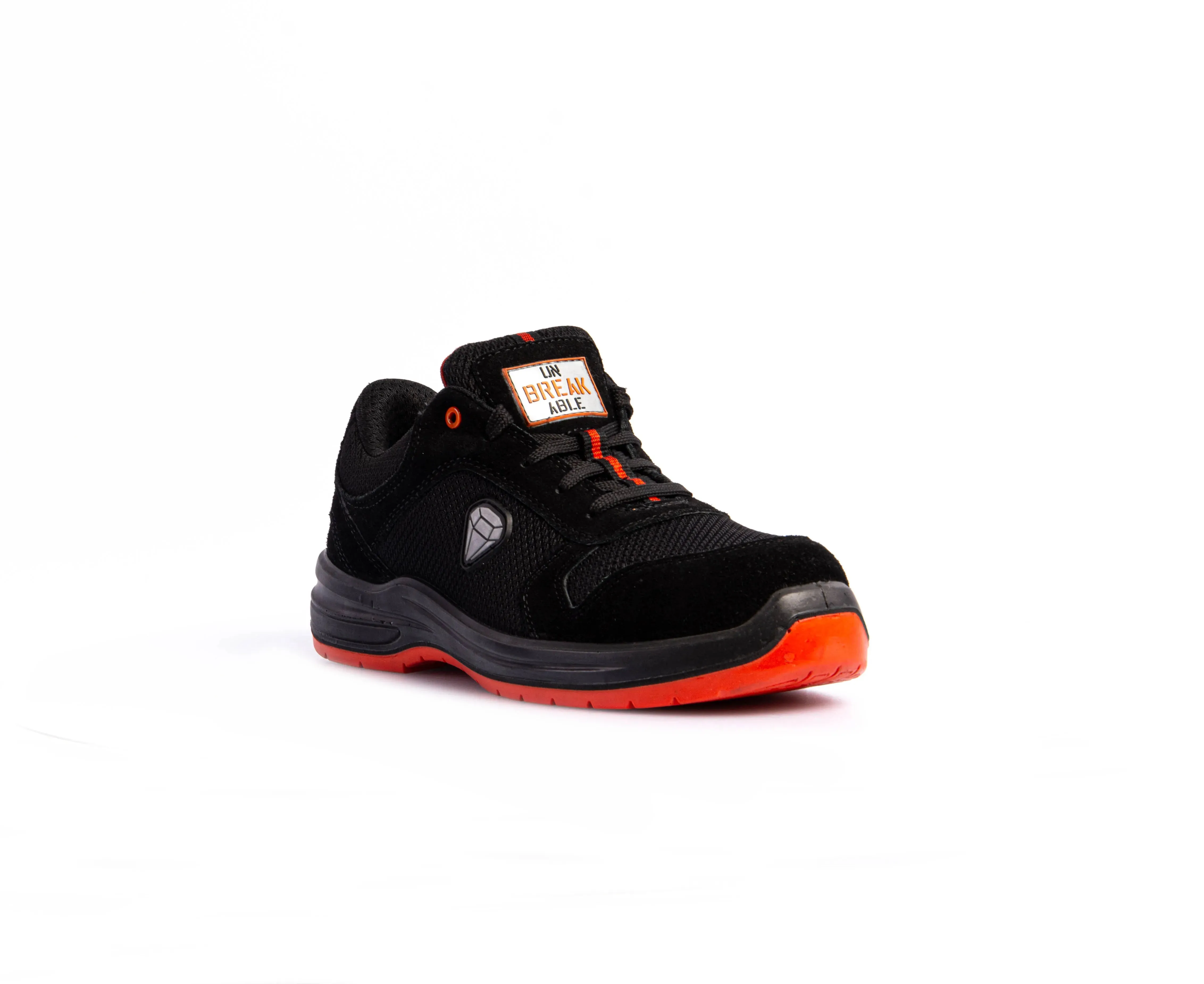 Unbreakable U117 Reef Low S1P Black Trainer