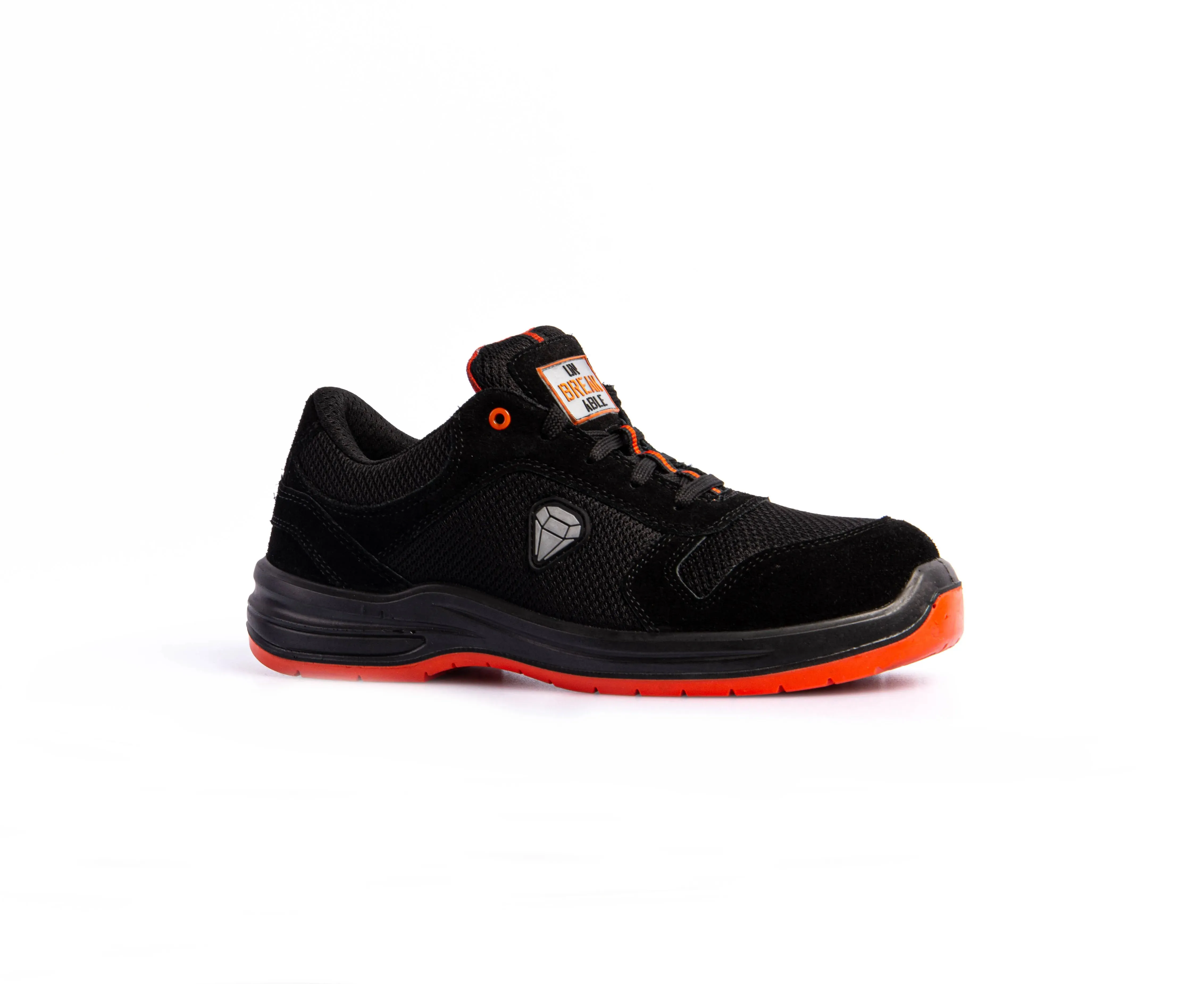 Unbreakable U117 Reef Low S1P Black Trainer