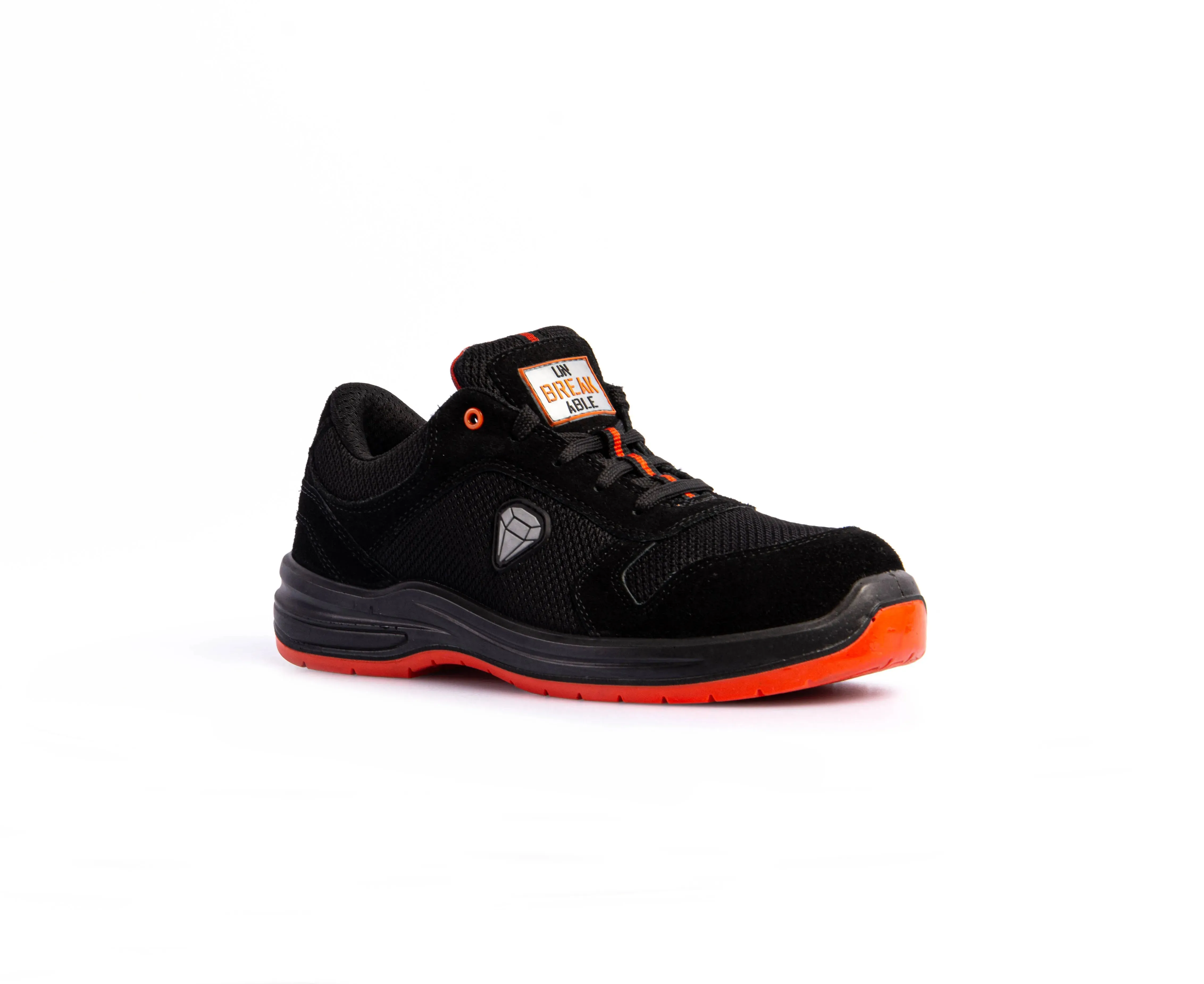 Unbreakable U117 Reef Low S1P Black Trainer