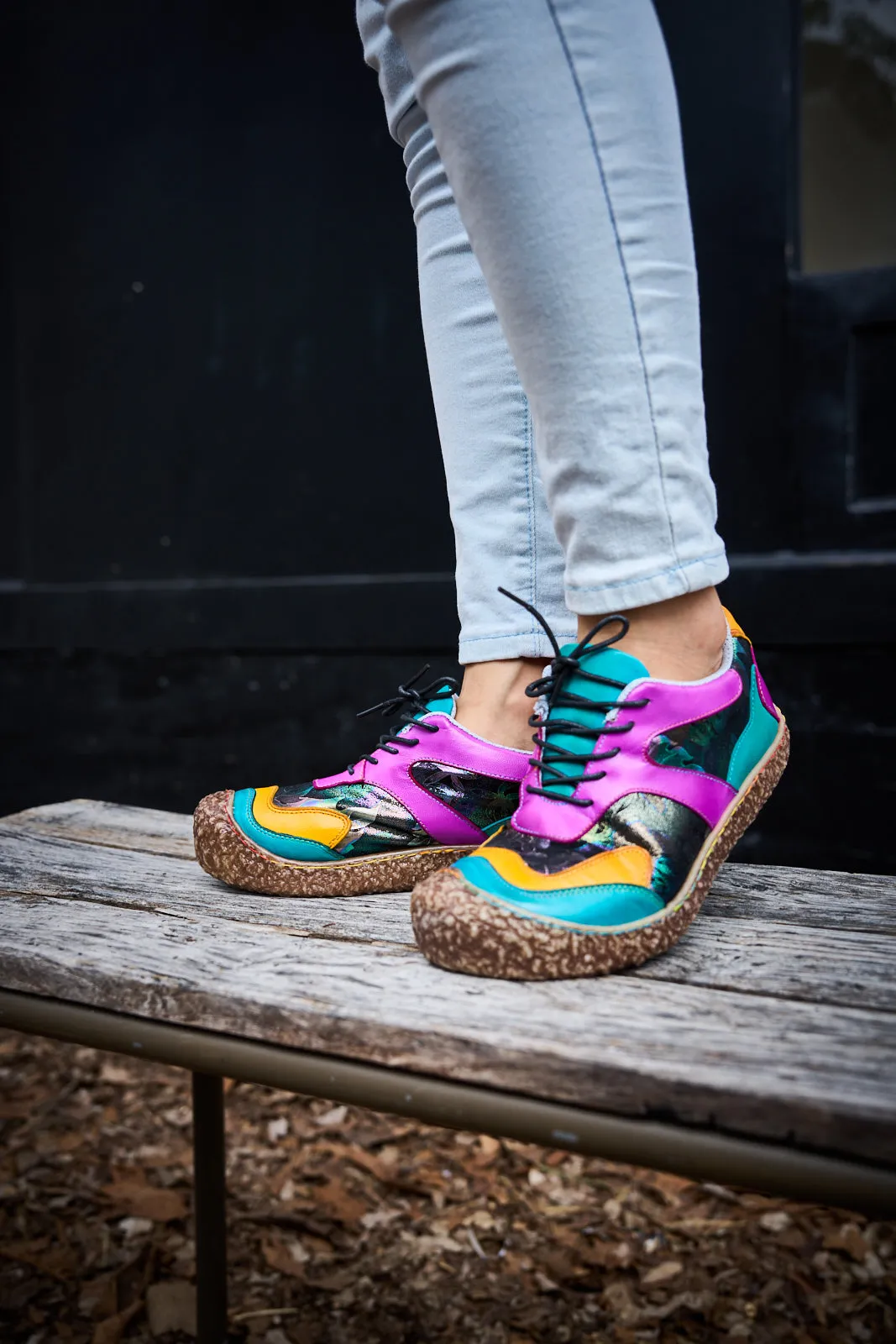 Vicconfy | Sashay My Way Leather Fashion Sneaker