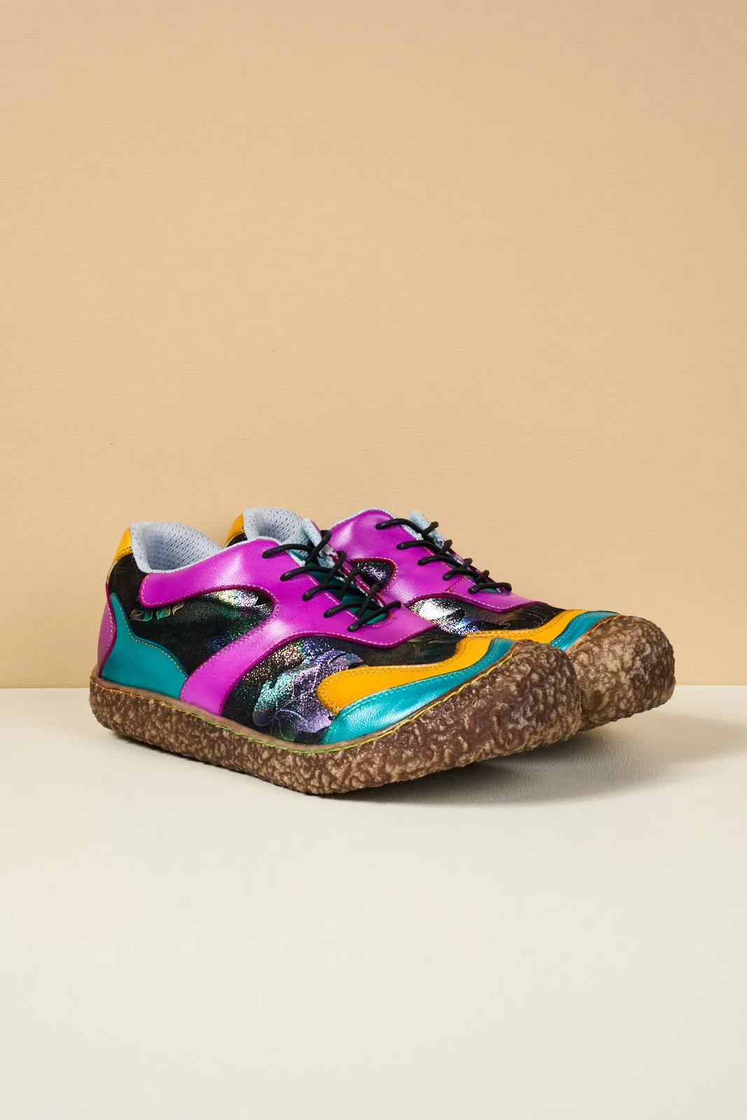 Vicconfy | Sashay My Way Leather Fashion Sneaker