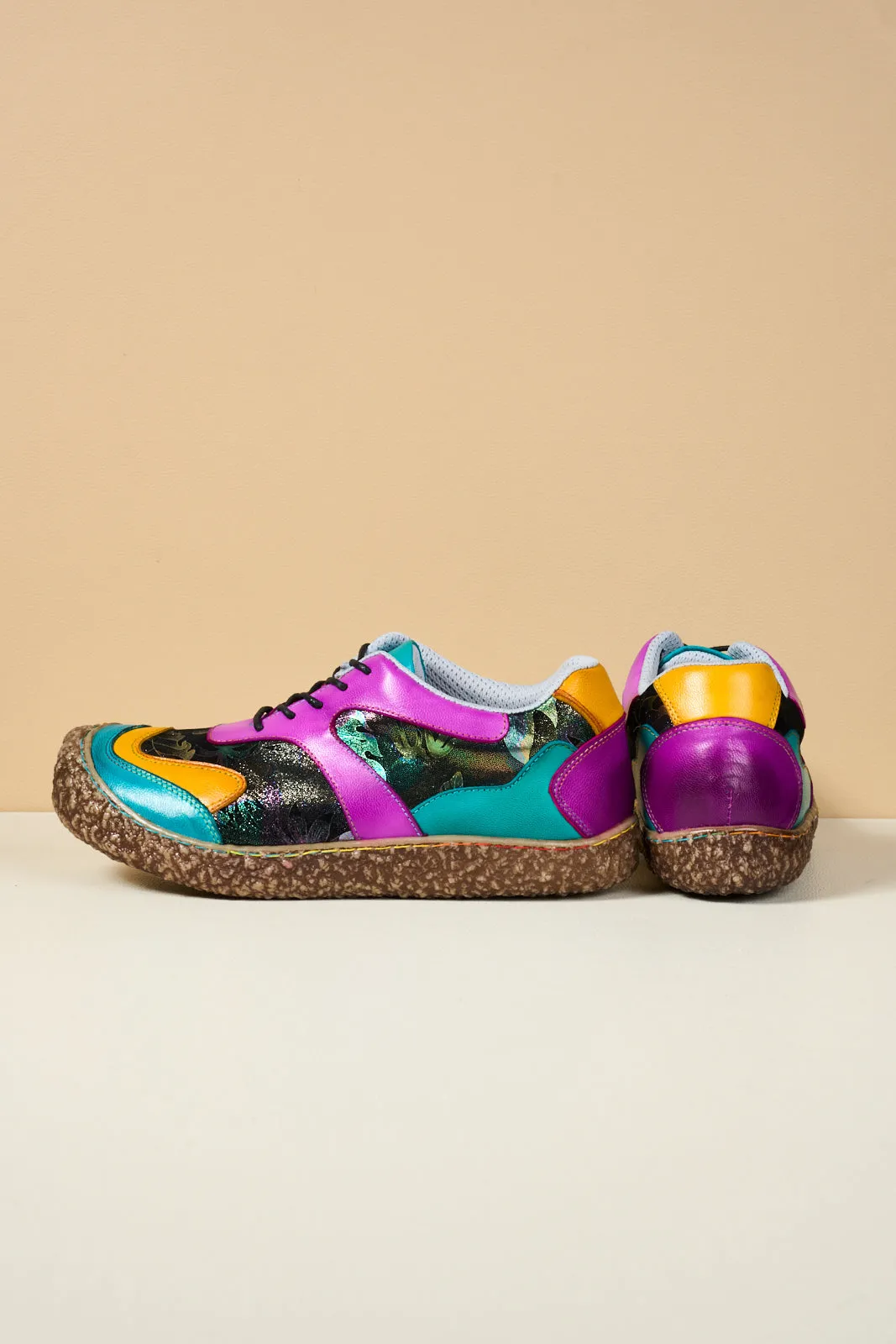 Vicconfy | Sashay My Way Leather Fashion Sneaker