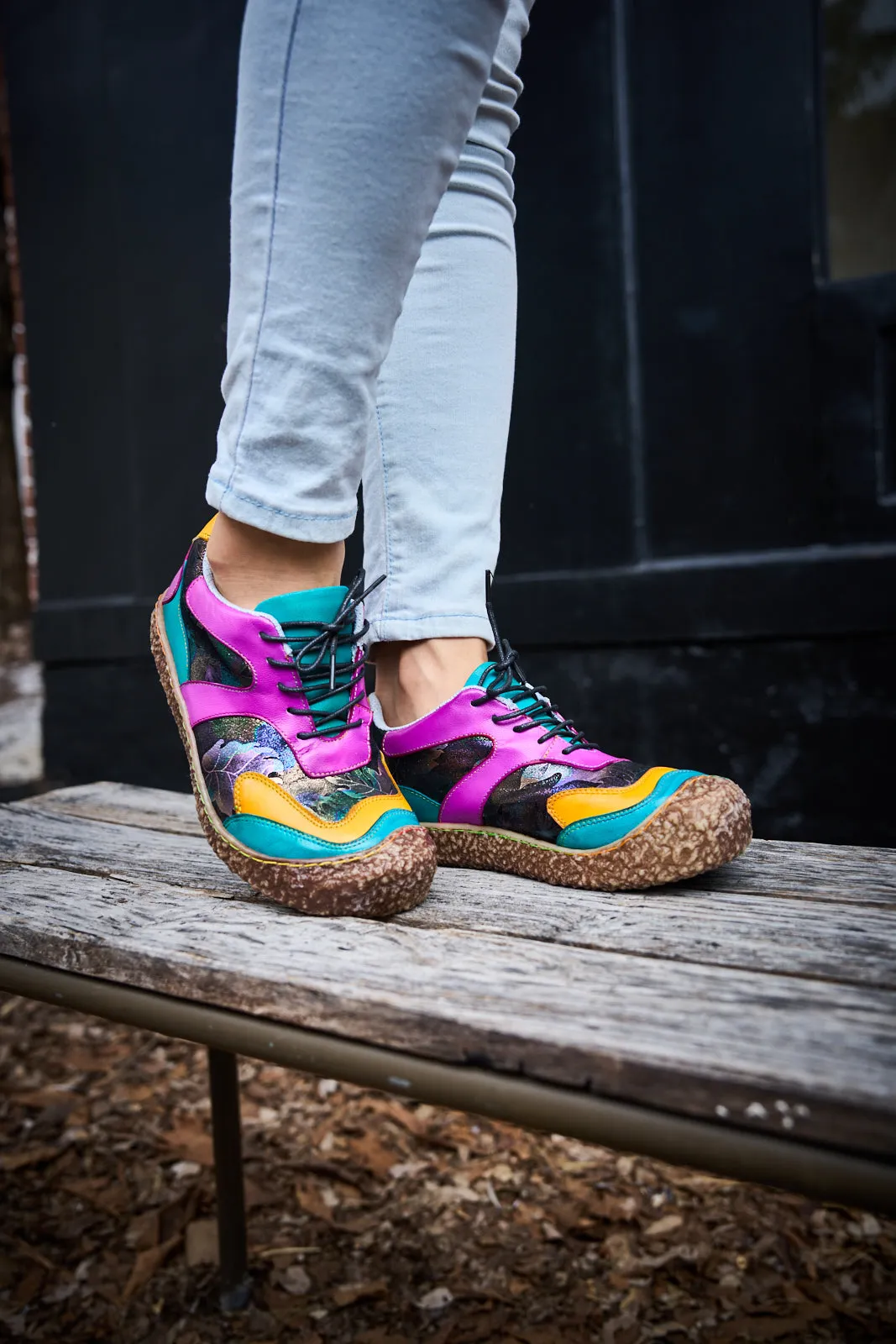 Vicconfy | Sashay My Way Leather Fashion Sneaker