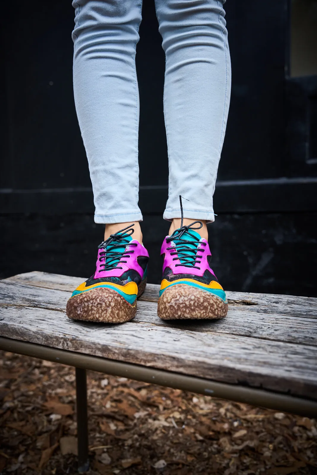 Vicconfy | Sashay My Way Leather Fashion Sneaker