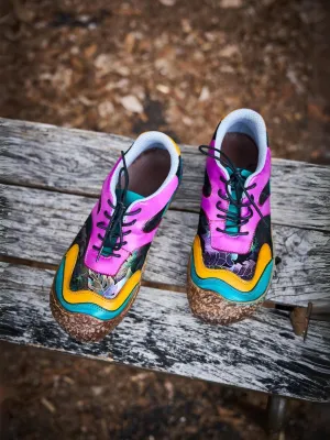 Vicconfy | Sashay My Way Leather Fashion Sneaker