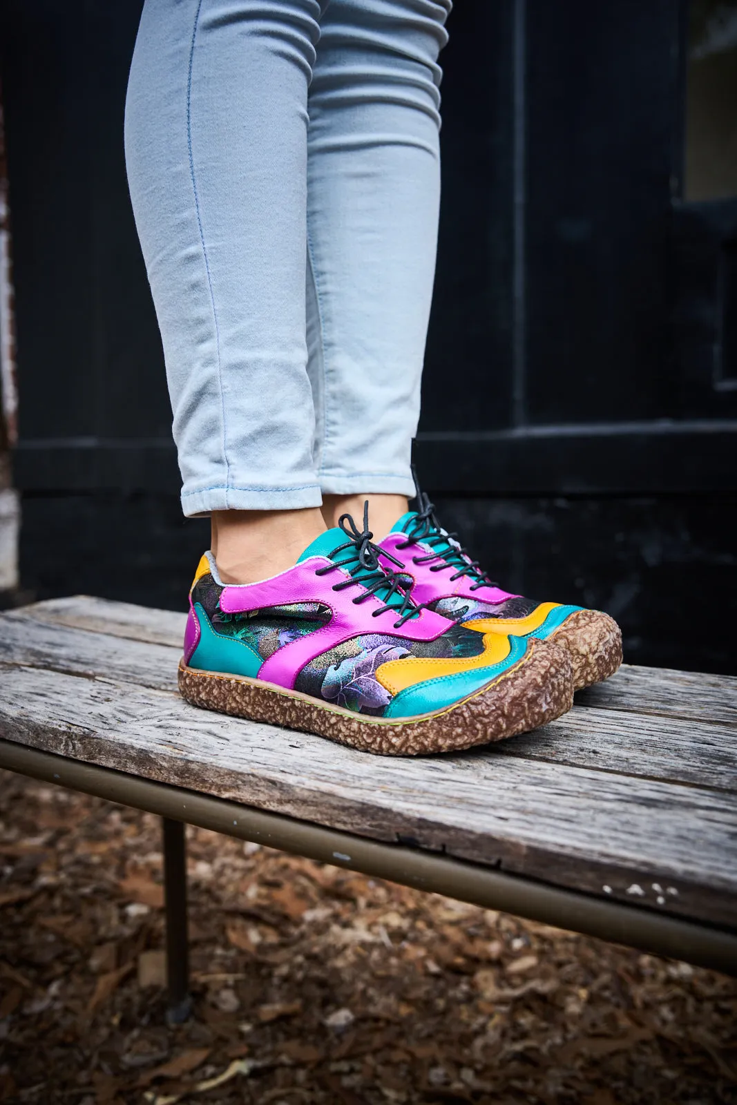 Vicconfy | Sashay My Way Leather Fashion Sneaker
