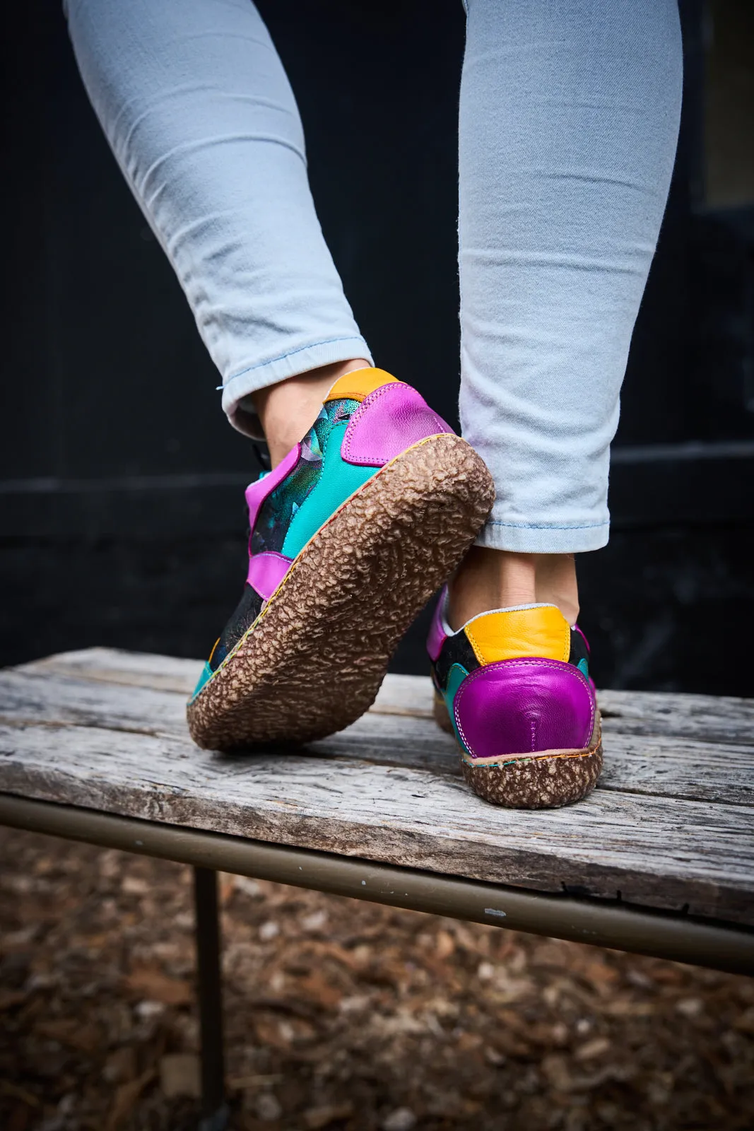 Vicconfy | Sashay My Way Leather Fashion Sneaker