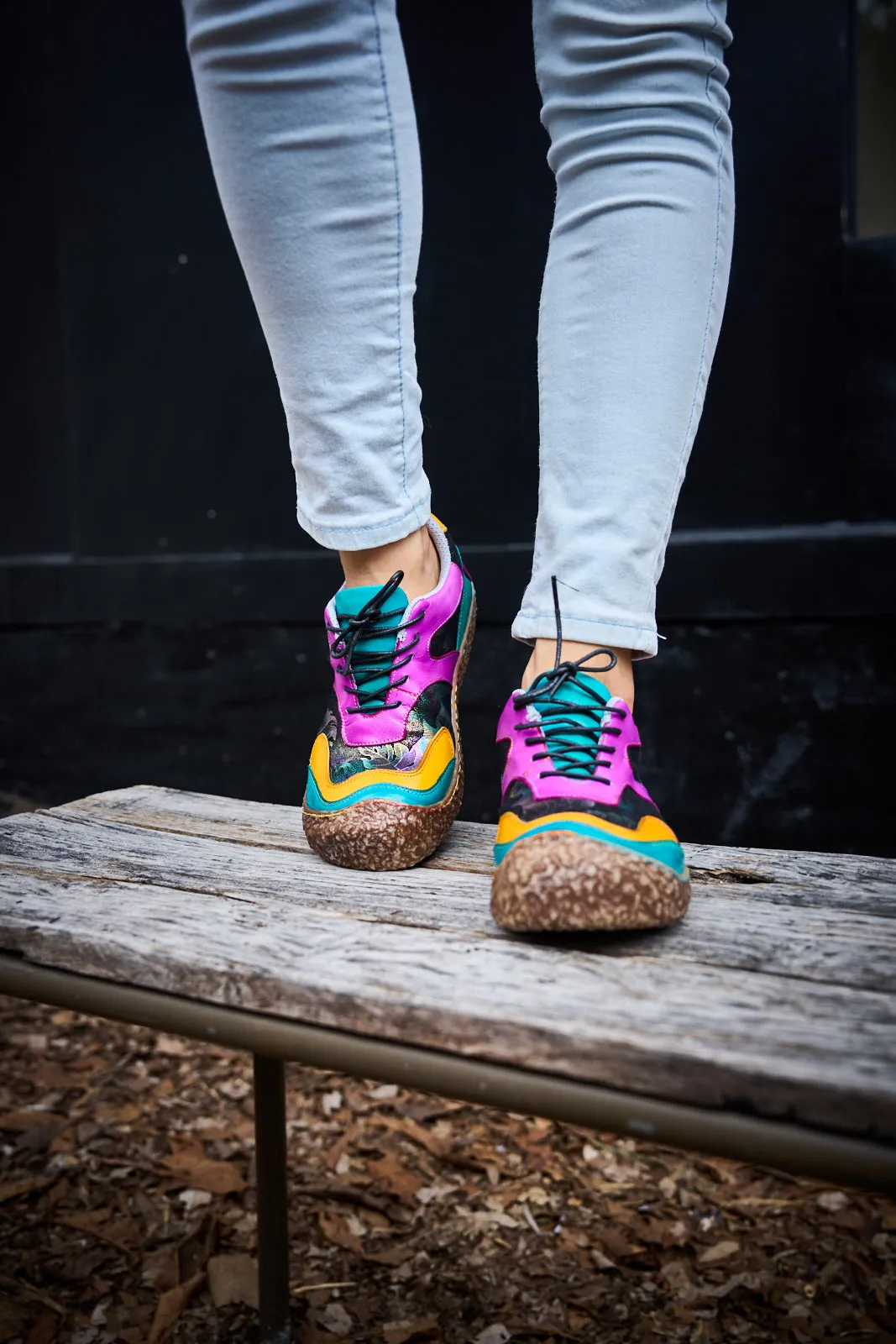Vicconfy | Sashay My Way Leather Fashion Sneaker