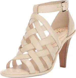 Vince Camuto Women's Frelly Stacked Heel Sandal Heeled