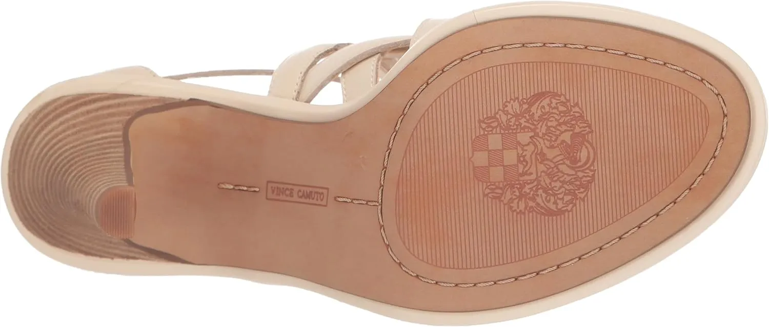 Vince Camuto Women's Frelly Stacked Heel Sandal Heeled