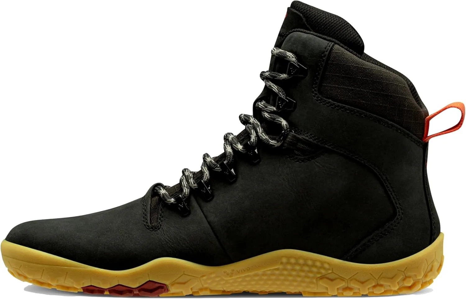 Vivobarefoot Magna Forest ESG, Womens Leather And Wool Hiking Trainers With Barefoot Sole