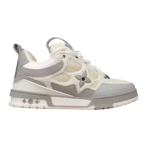 VUITTON SKATE Timely resolution SNEAKER LV GREY Luxurious LOUIS