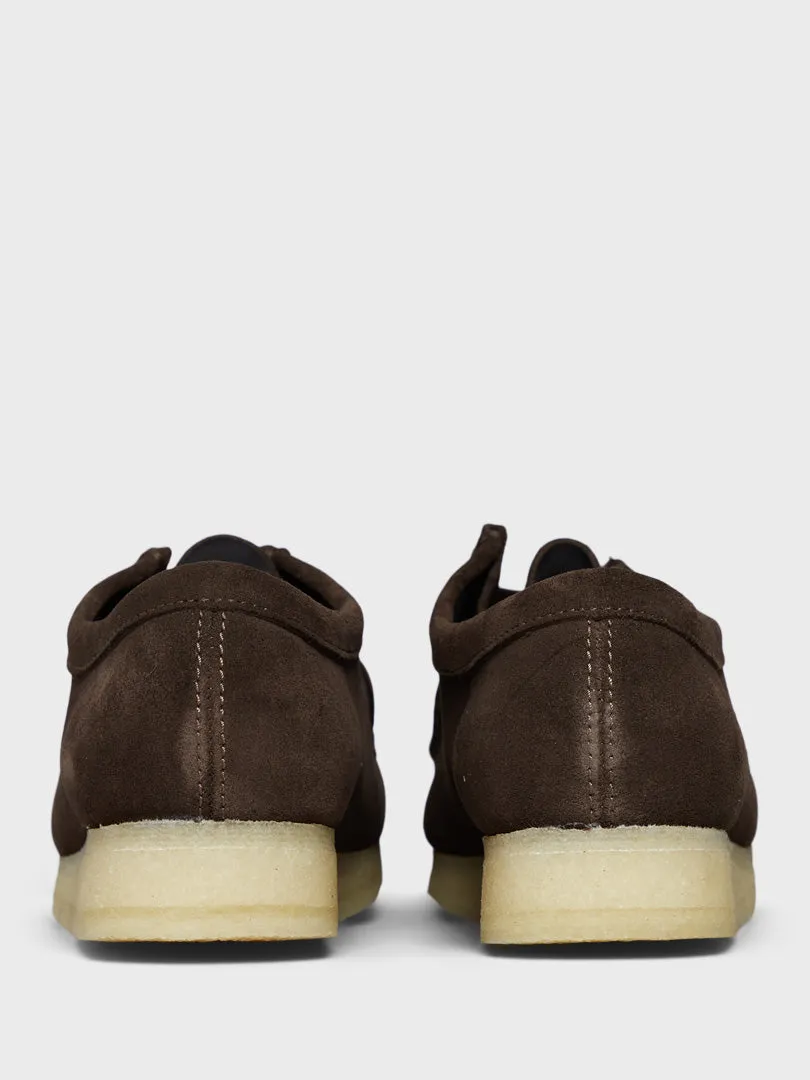 Wallabee Shoes in Dark Brown