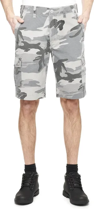Wearfirst Men's Camo Cargo Shorts w/Stretch Micro Ripstop | Day Hiker Short