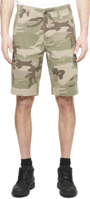 Wearfirst Men's Camo Cargo Shorts w/Stretch Micro Ripstop | Day Hiker Short