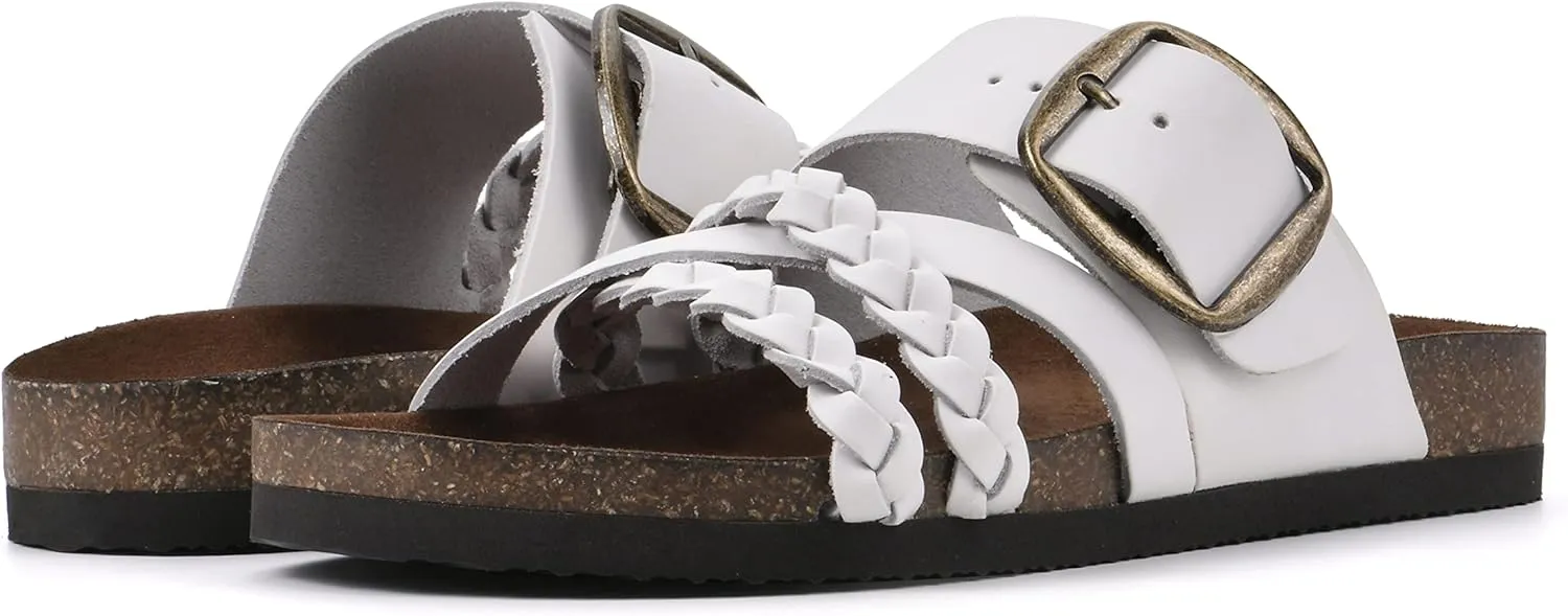 WHITE MOUNTAIN Women's Healing Footbed Sandal