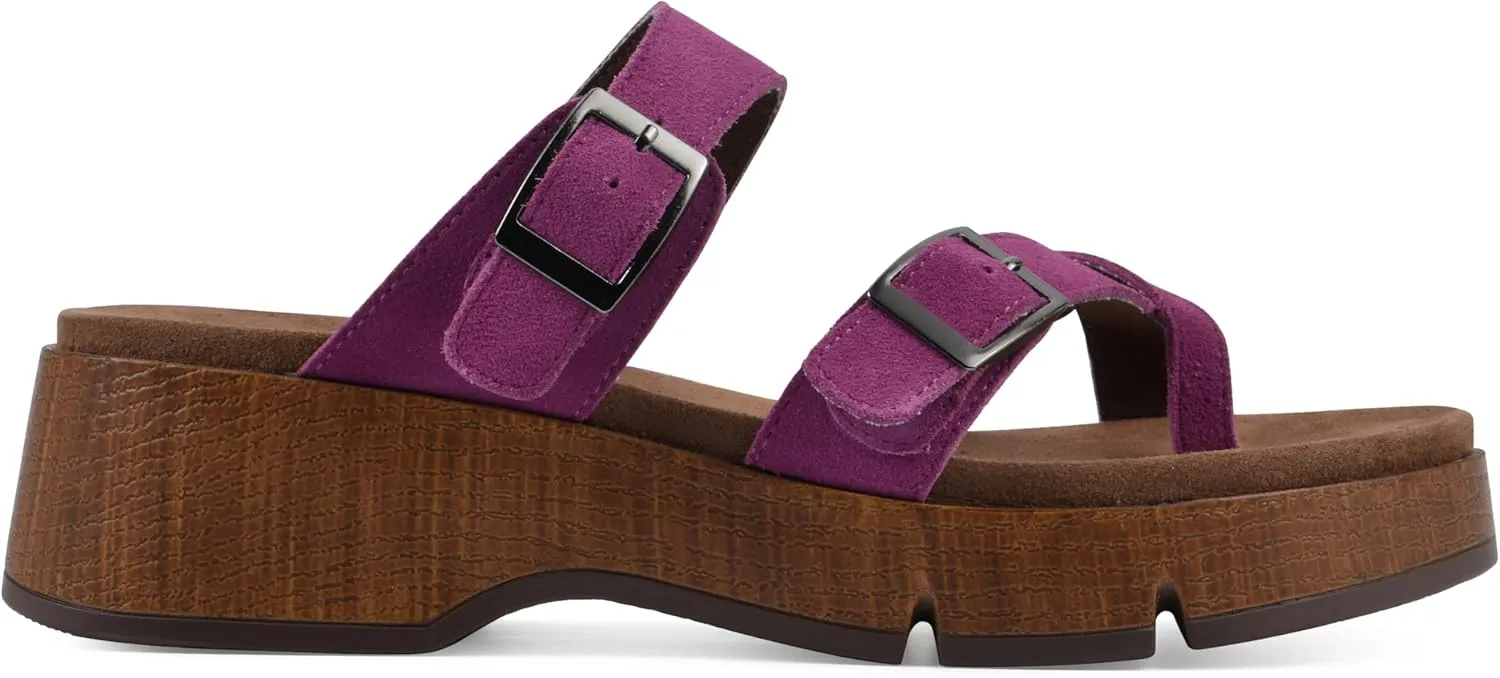 WHITE MOUNTAIN Women's Lefter Low Platform Sandal