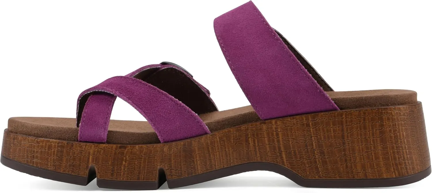 WHITE MOUNTAIN Women's Lefter Low Platform Sandal
