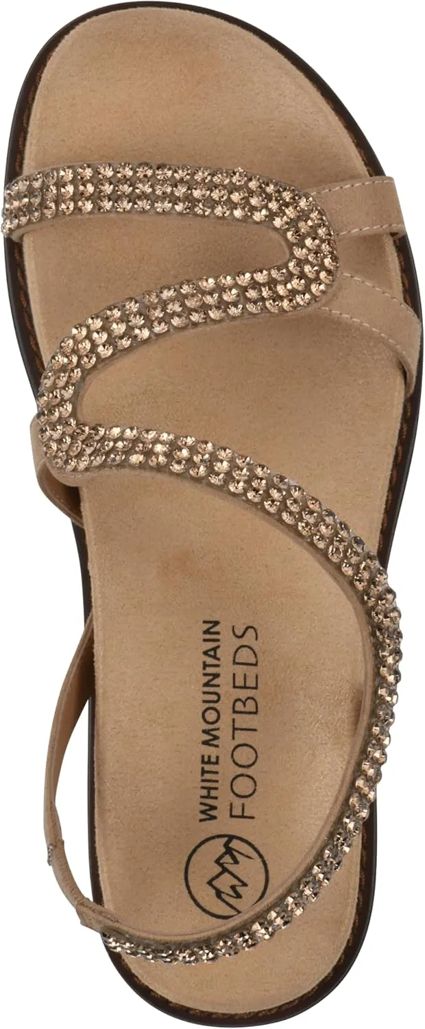 WHITE MOUNTAIN Women's Majorette Flat Sandal