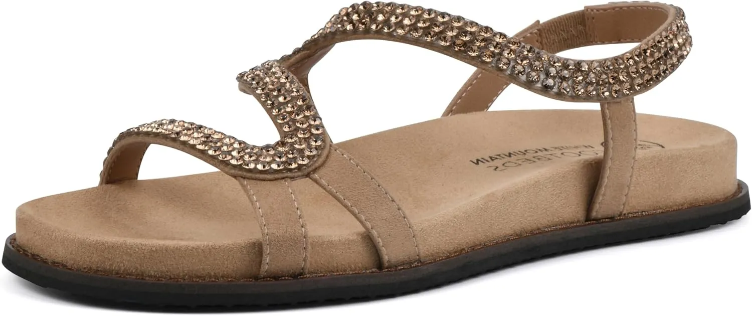 WHITE MOUNTAIN Women's Majorette Flat Sandal