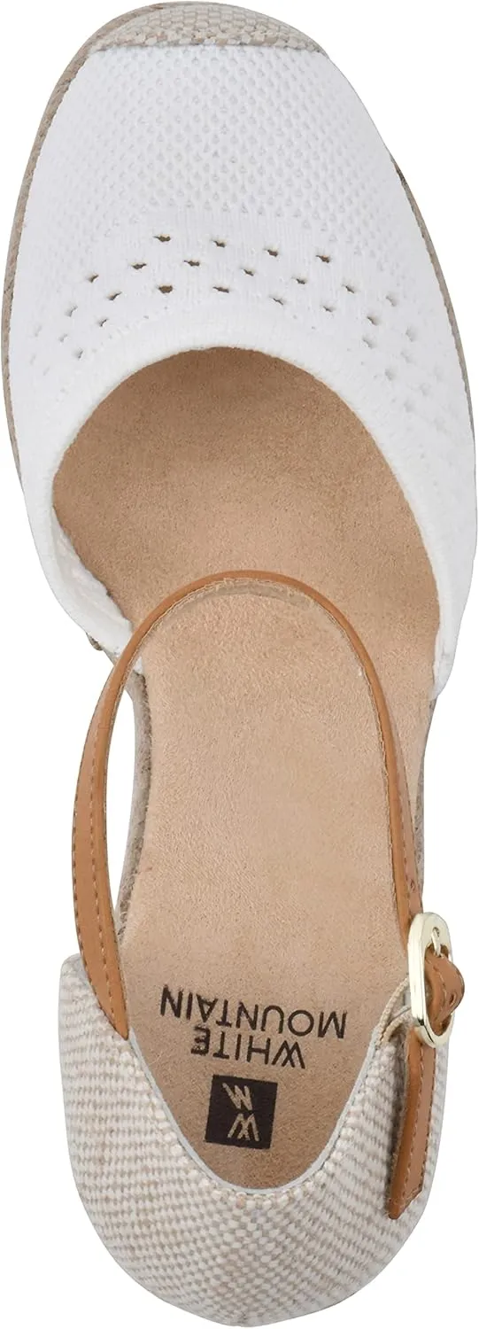 WHITE MOUNTAIN Women's Maven Espadrille Wedge Sandal